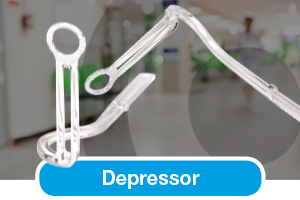 Depressor - engangsudstyr - ingen rengøring